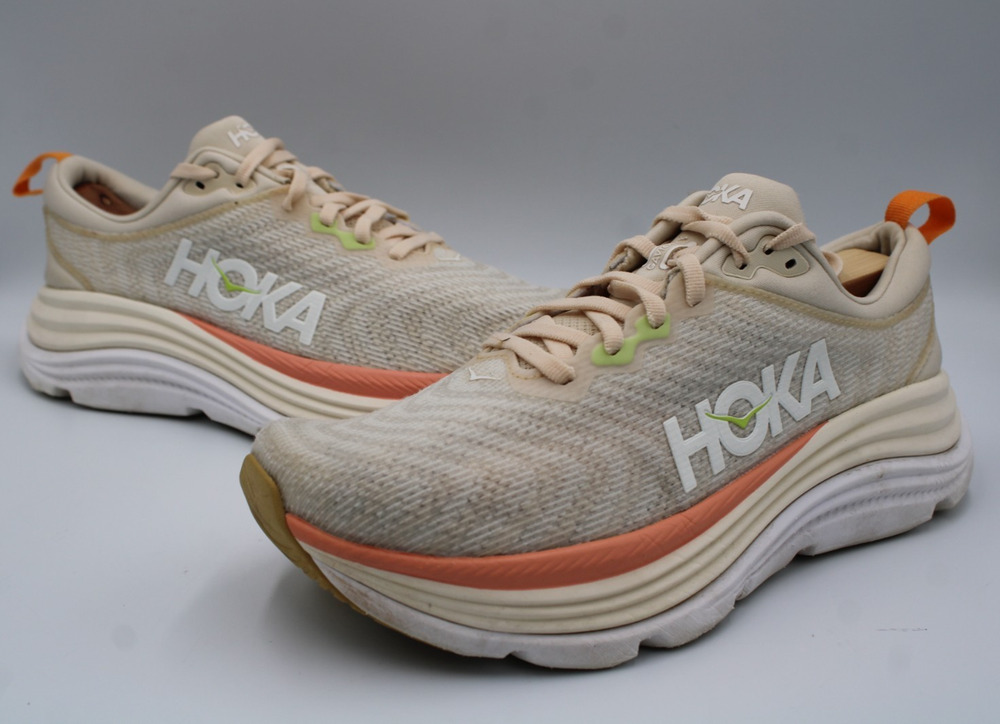 Size 8 - Hoka One One Gaviota 5 Vanilla Eggnogg (Women's) - 1134235 VLG